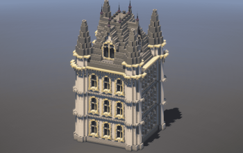 Gothic Castle Tower