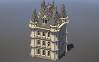 Gothic Castle Tower