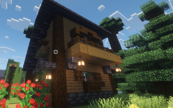 Pretty Spruce House