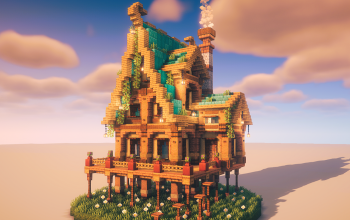🏰 Large Medieval House – Detailed Survival Base