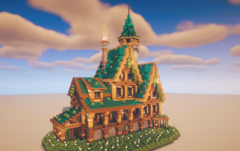 🏰 Large Medieval House – Elegant Survival Manor