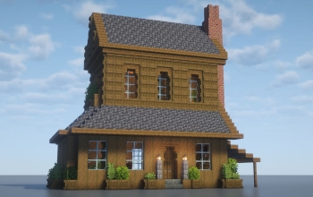 Large Cozy Wooden Cabin | Fully Decorated Interior