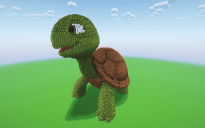 Minecraft Big Turtle Statue