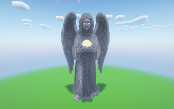 Minecraft Angel 11 Statue ( FREE )