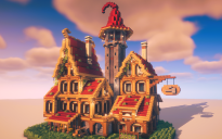 🏰 Large Medieval House – Towered Survival Manor