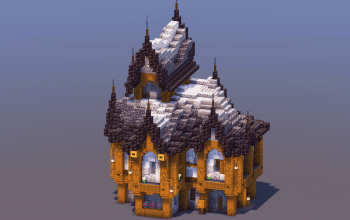 Gray Medieval Fantasy House