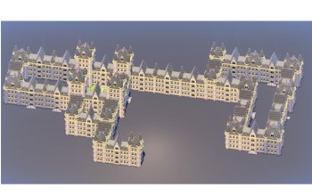 Massive Gothic Castle