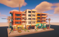 🏙️ Detailed City Apartments – Modern Urban Build