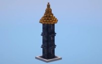 Gray Medieval Tower