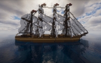 Four Masted Barque.