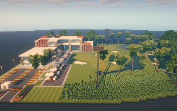 ⛳ Modern Golf Resort & Clubhouse – Luxury Landscape Build