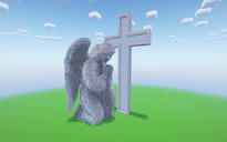Minecraft Angel 15 Statue ( FREE )