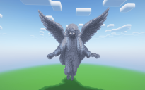 Minecraft Angel 16 Statue ( FREE )