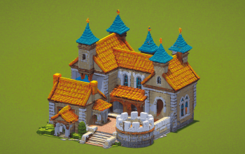 Medieval Orange Villa