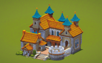 Medieval Orange Villa