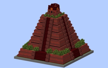 Mayan Aztec Temple