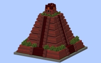 Mayan Aztec Temple