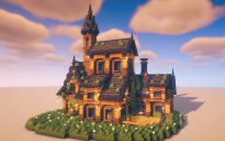 🏰 Cozy Medieval House with Tower – Survival Home