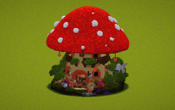 Red Mushroom House