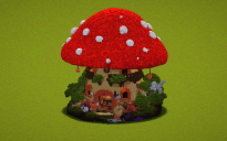 Red Mushroom House