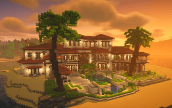 Coastal Mediterranean Mansion