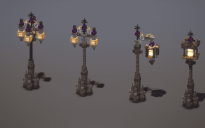Gothic Lamps Pack