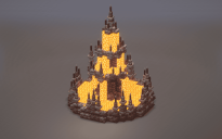 Dark Gothic Fountain