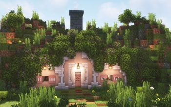 Natural Hobbit House – Minecraft Fantasy Build