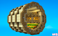 Wooden Barrel House