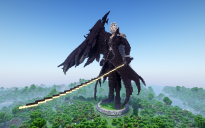 Minecraft Sephiroth |Dissidia NT-Final Fantasy| Statue