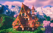 🏰 Medieval Manor House – Detailed Fantasy Build