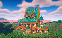 🏰 Elegant Medieval Mansion | Detailed Fantasy Survival Build