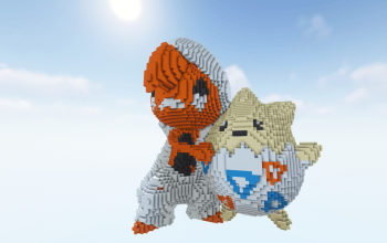 Pokémon Scrafty Togepi statue DOWNLOAD