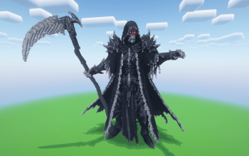 Minecraft Reaper Prime Statue