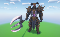 Minecraft Bone Titan Statue