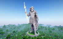 Minecraft Zeus |Mythology| Statue V02