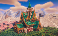 🏰 Grandspire Medieval Manor | Detailed Fantasy Survival Build