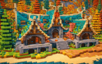 🍂 Autumnfjord Lodge – Detailed interior 🍂