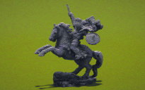 Knight on Horse statue