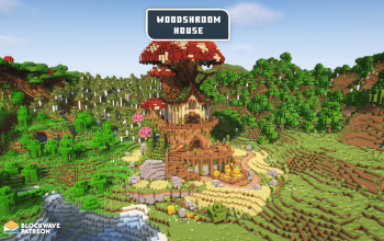 Woodshroom House 🍄🏡
