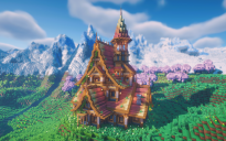 🏰 Hearthspire Medieval Manor | Fantasy Survival Build