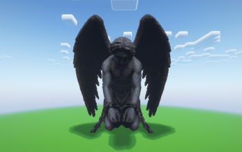 Minecraft Angel 18 Statue ( FREE )