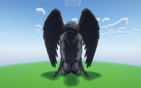 Minecraft Angel 18 Statue ( FREE )
