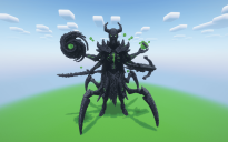 Minecraft Corrupt Reaper Statue