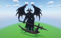Minecraft Reaper 3 Statue
