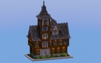 Medieval Town Hall Deepslate Version