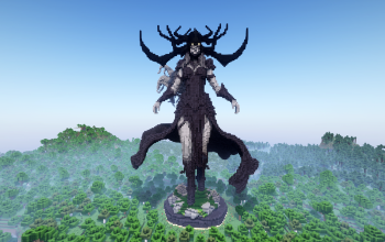Minecraft Hela |Asgardian Goddess of Death| Statue