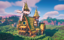 🌾 Goldenmill Medieval Farmhouse | Cozy Windmill Survival Build