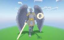 Minecraft Angel 23 Statue ( FREE )