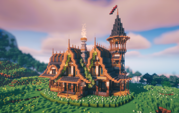 🏰 Emberfall Medieval Manor | Cozy Survival Fantasy House